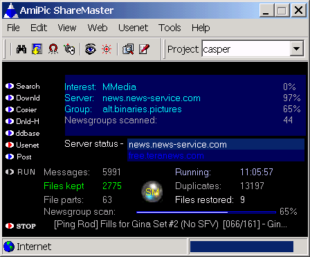 AmiPic ShareMaster Screenshot